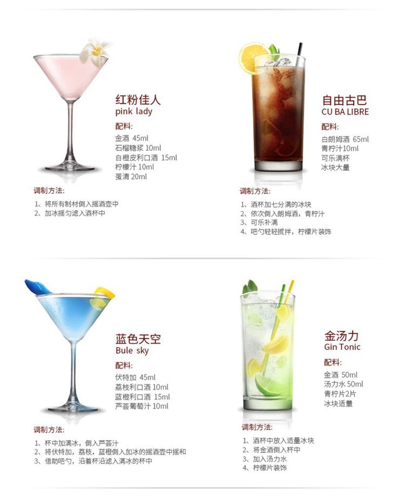 金酒调酒